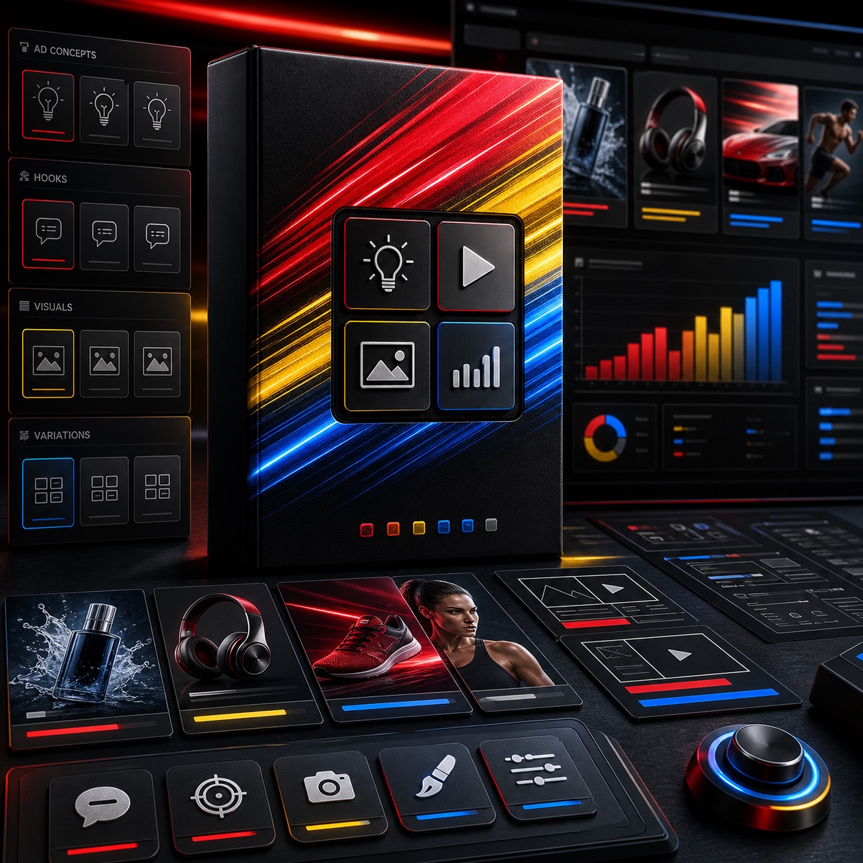 Ad creative kit visual
