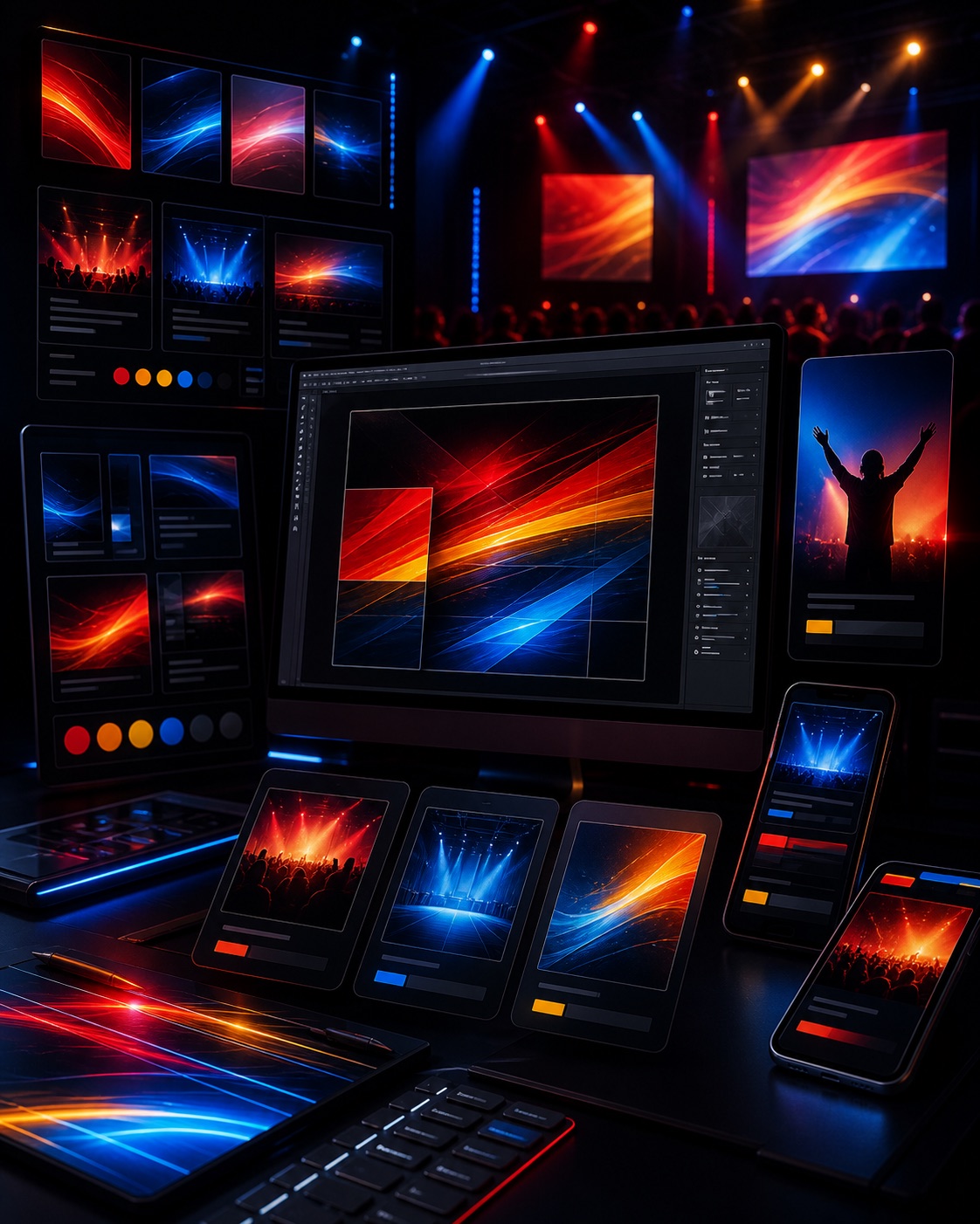 Church event design kit visual