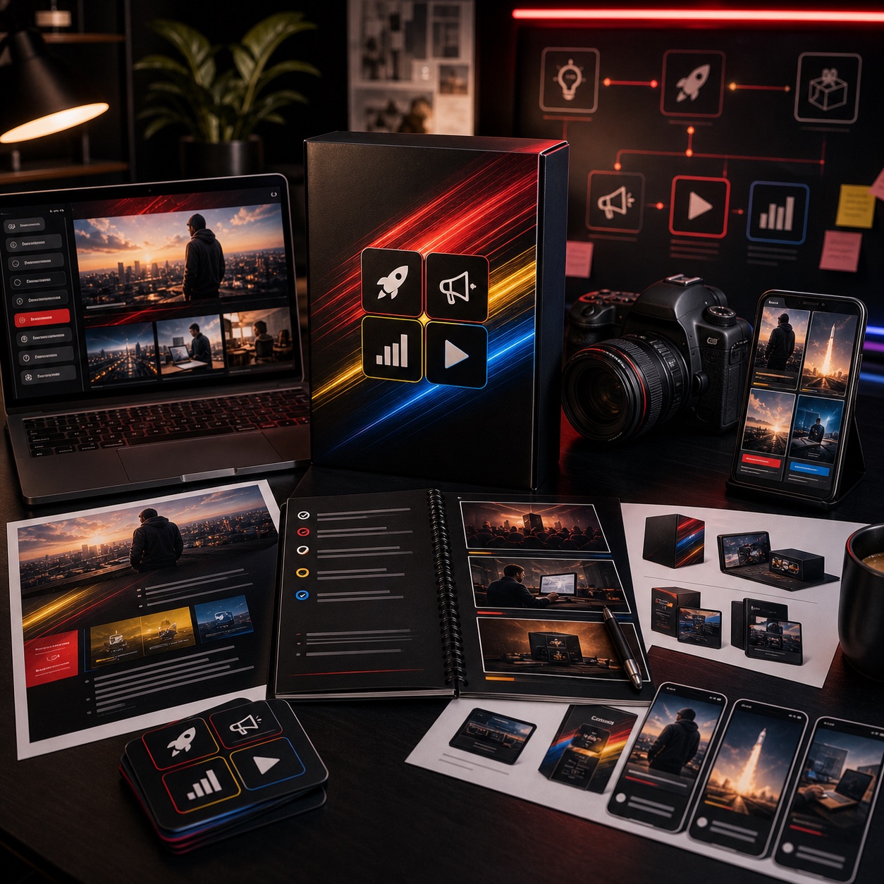 Entrepreneur launch kit visual