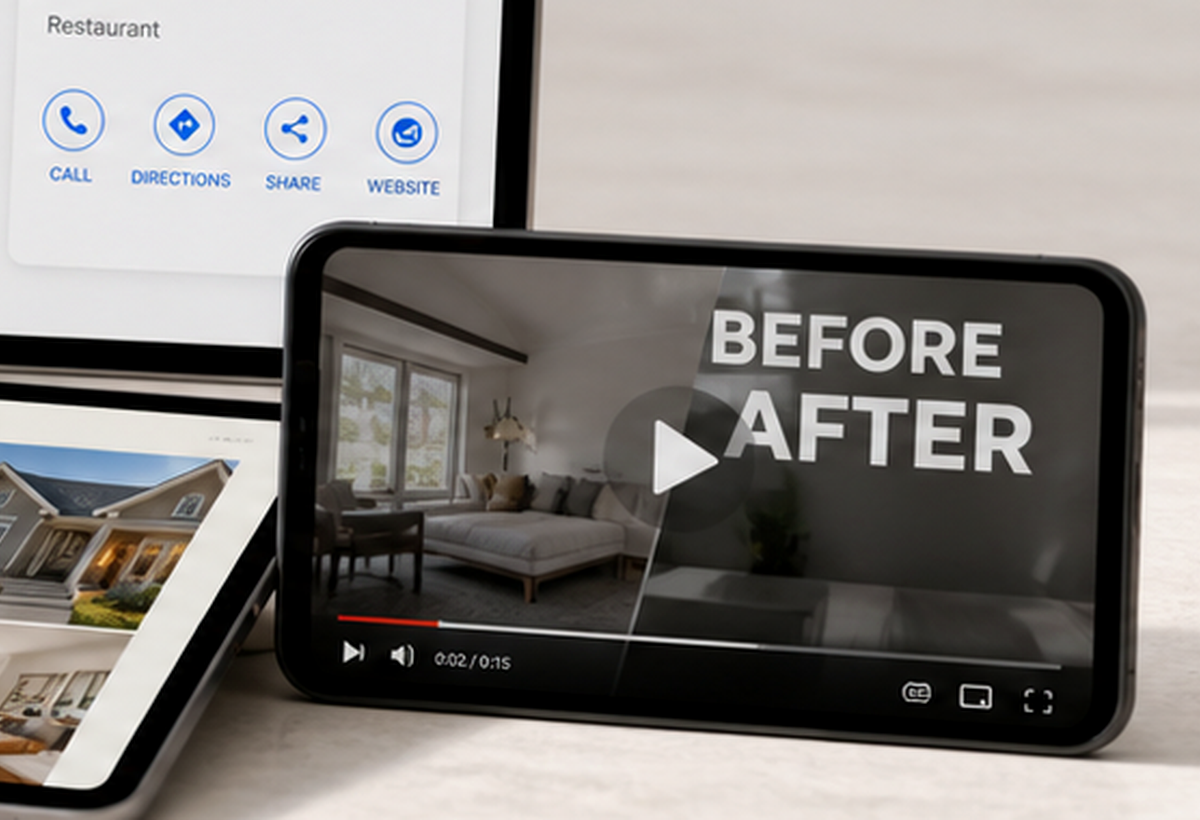 Video thumbnail and cover frame mockup